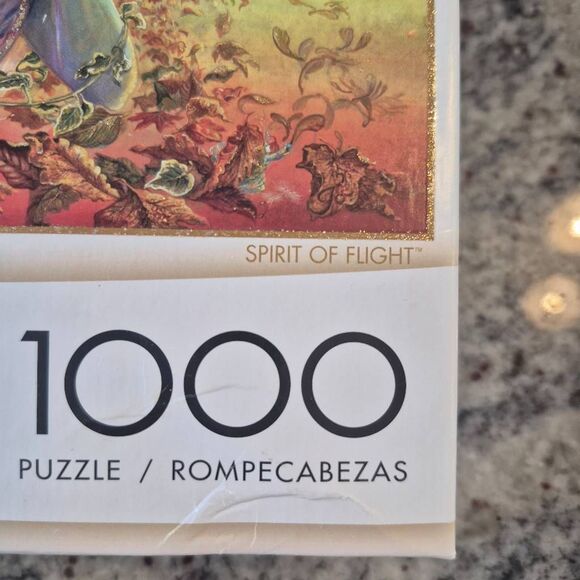 Buffalo Games Josephine Wall Glitter Edition Spirit of Flight 1000 pc Jigsaw Puz - Picture 4 of 10